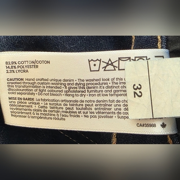 Yoga Jeans,high Waist, Wide Leg, Size 32, Women's - Picture 7 of 8